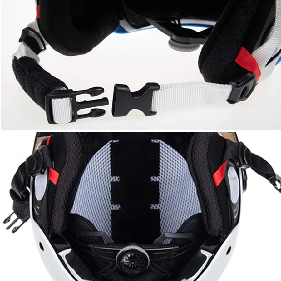 LOCLE CE Certification Skiing Helmet Men Women Ski Helmet Outdoor Sports Ski Snowboard/Skateboard Helmet ABS+PC+EPS 52-63cm