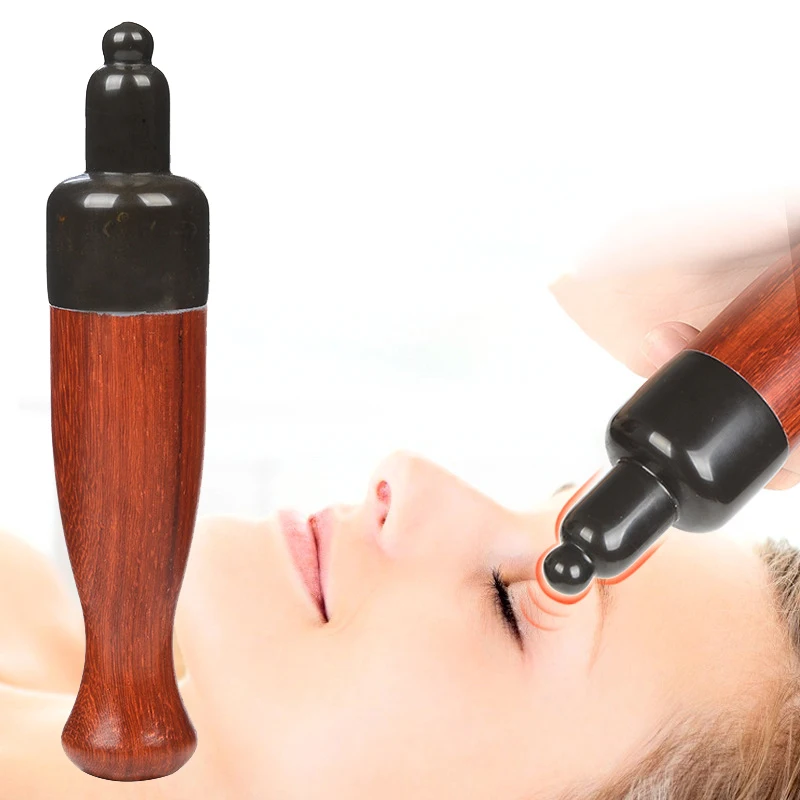 Ago In Pietra Naturale Calda Bellezza Elettrica Matita Per Gli Occhi Anti Eye Bag Anti Rughe Rimuovere I Cerchi Scuri Massaggio Degli Occhi Strumento 