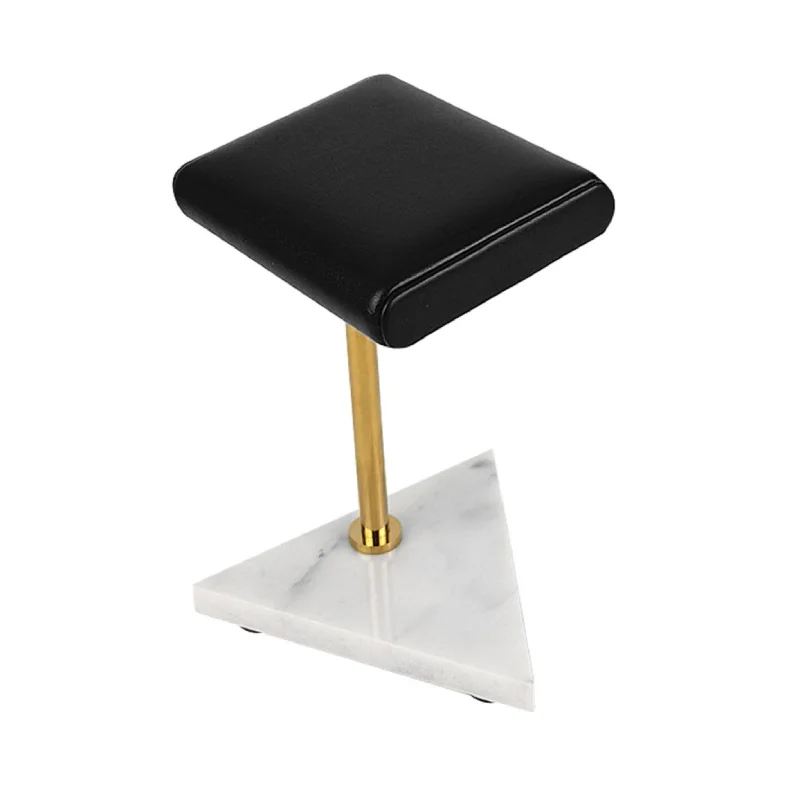 Stable Marble & PU Leather Watch Holder Display Stand for Jewelry Bracelet Bangle Watch Strap Case Jewelry Organizer Showcase