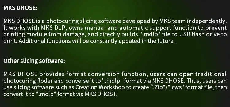 FDM lcd фотоотверждение 3d принтер плата управления MKS DLP с 3," TFT дисплеем 2K резкий экран