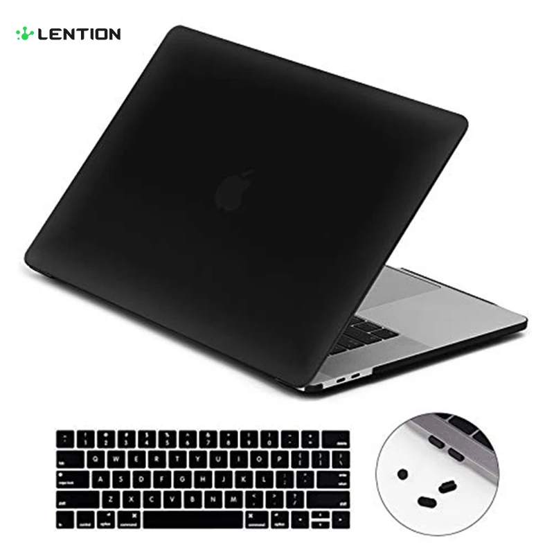 Чехол для ноутбука MacBook Pro(15 дюймов,-) A1707/A1990 с сенсорной панелью и портами Thunderbolt 3, матовое покрытие с резиновыми ножками
