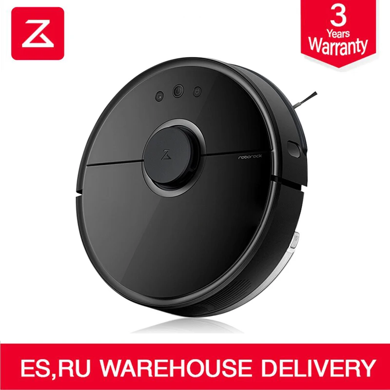 Пылесос Roborock 2 для сухой и влажной уборки S50 S55 Xiaomi робот для уборки подметания пыли стерилизованный умный планируемый промывочный всасывающий приложение - Цвет: Roborock S55