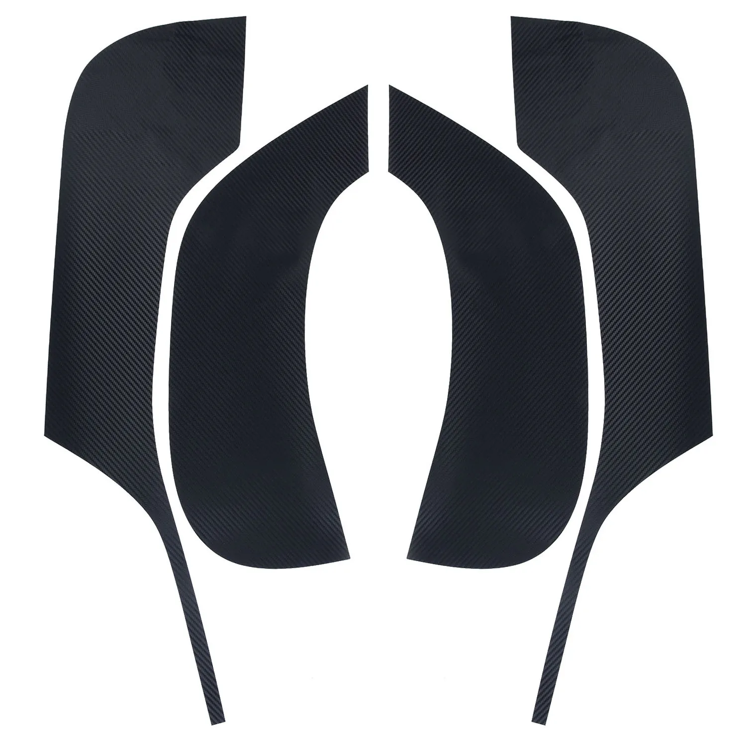 

Decorative Sticker Protective For Tesla Model 3 Car Door Anti-scratch Decal 4pcs Replacement