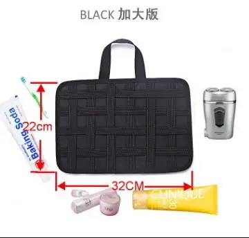 Black L Электронные аксессуары, сумка-Органайзер для путешествий, USB зарядное устройство, чехол для хранения телефона, сумка для хранения - Цвет: Black L