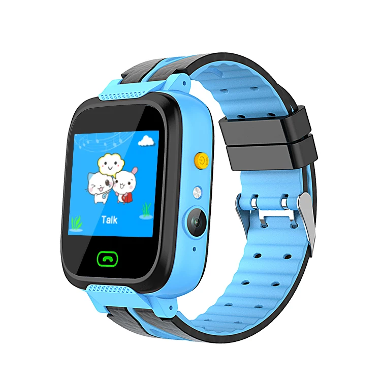 Модные Детские Смарт часы SOS для детей подарки с сенсорным экраном 1 22 дюйма LBS