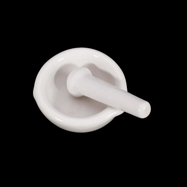6ml Porcelain Mini Mortar and Pestle Grinding Bowl pill crusher Set | Дом и сад