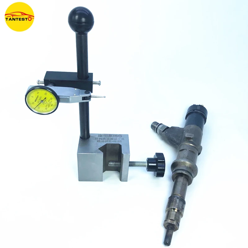 US $160.00 Injector Needle Valve Runout Measurement Check Error Tool For Cummins With Mitutoyo Leverage Dial Indicator