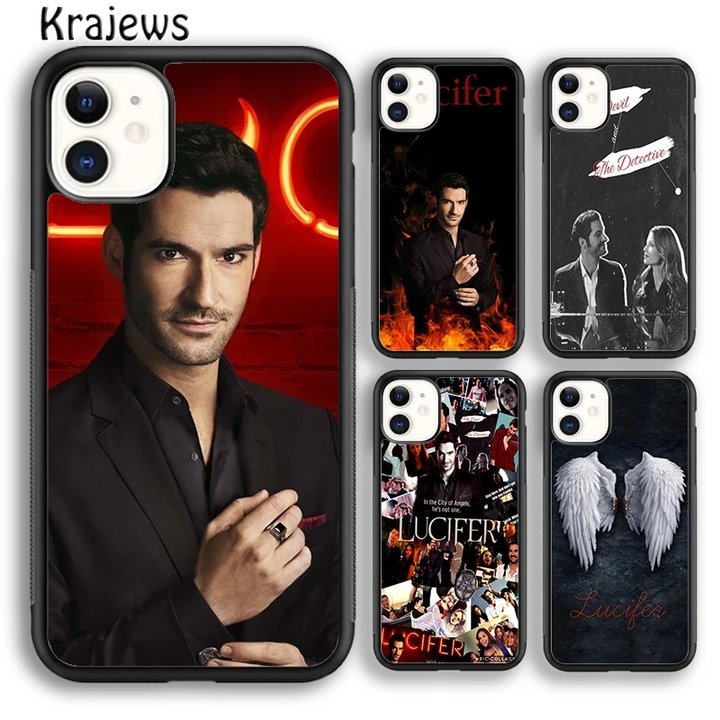 Krajews сериалов Люцифер чехол для телефона iPhone 5s SE 6s 7 8 plus X XS XR 11 12 pro max Samsung Galaxy S7 S8 S9 S10
