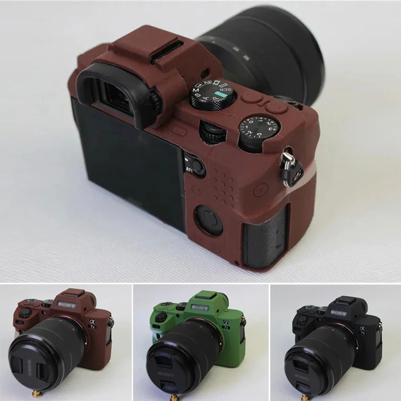 Прочный моющийся силиконовый защитный чехол для камеры sony A7II A7R A7RII Mark 2 защитный силиконовый чехол для камеры