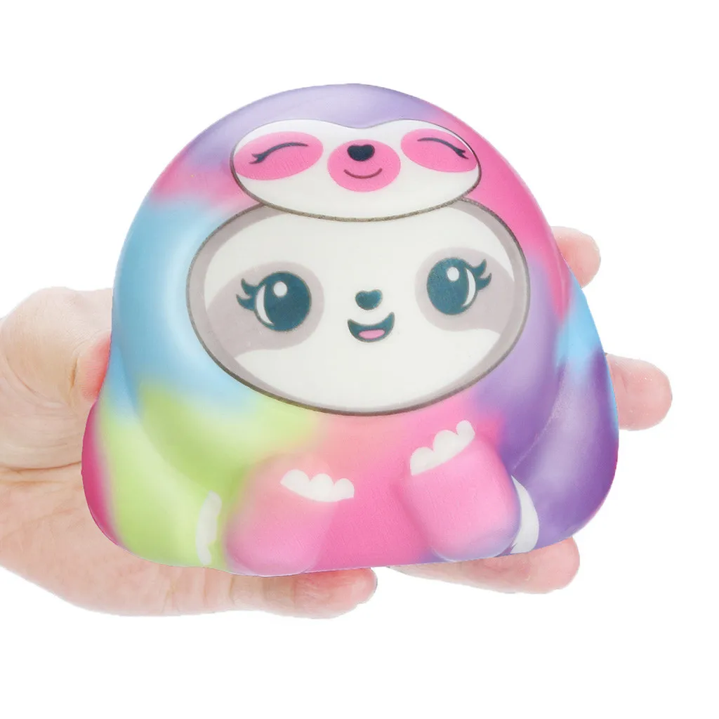 

Mini Sloth Soft Squishy Cream Fruit Scented Kawaii Animal Slow Rising Squeeze Toy Stress Relief Antistress Kids Birthday Gift