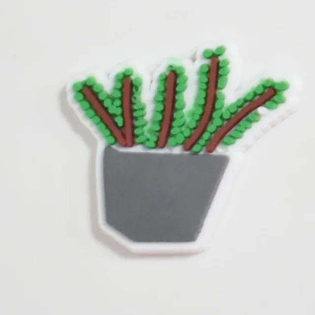 Crocses Charms  Environmental Protection Series PVC Flexible Glue Removable Shoe Ornament Shoe Buckle Decorative Buckle 496