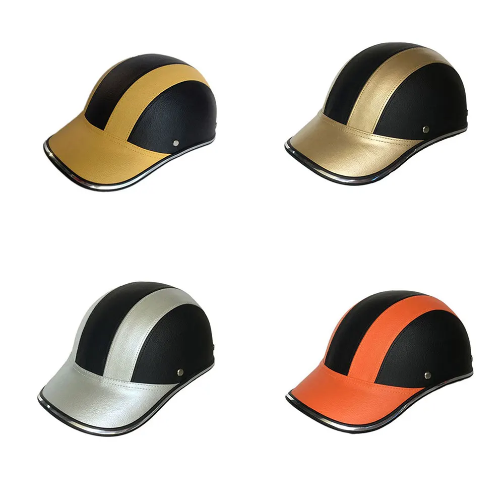 Baseball Cap ABS+PU Hats Crashworthy Anti-Vibration 30-46cm 4 Colors Sports Safety Hat Riding Helmet Durable Outdoor