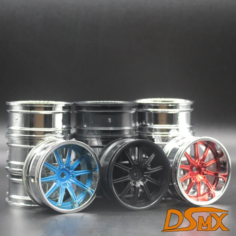 4 шт. 1 комплект пластиковый обод колеса для HPI HSP RC model 1:10 On Road Racing Car 9060 Для