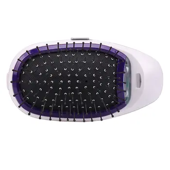 

Portable anti-static negative ion straight hair massage comb ABS Stainless steel Moisturizes hair Promote blood circulation