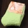 Green 1 пара носков для женщин удобные мягкие теплые хлопковые носки до лодыжки однотонные простые женские короткие домашние носки - Color: Green