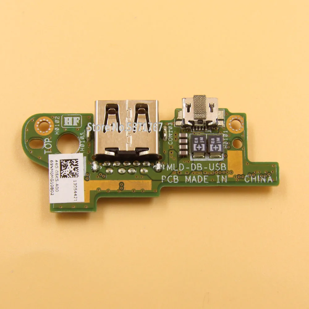 Натуральная 0800-0EB2E00 для Dell Venue 11 Pro 5130 планшет USB плат MXXC2 MLD-DB-USB 69NM0MG10B02 млд USB-FPC-DE |