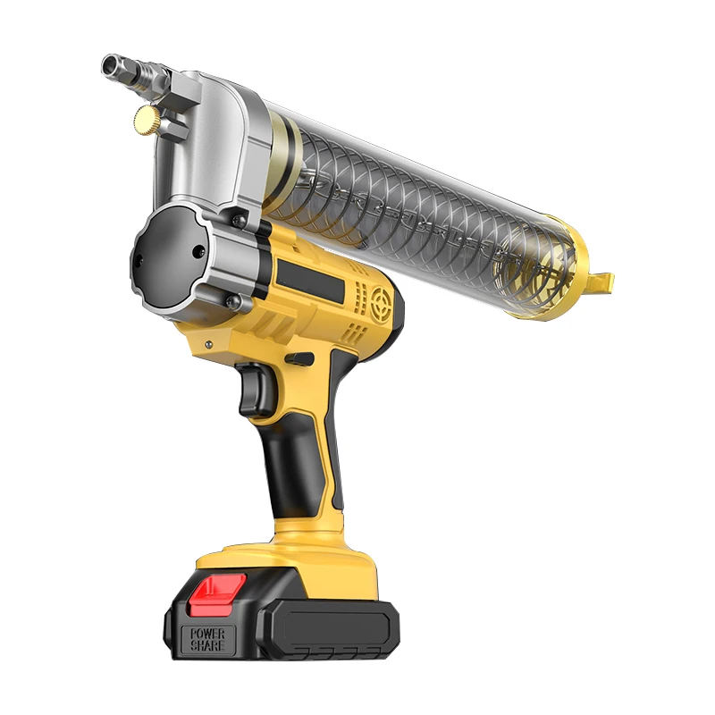

Electric Grease Gun 18v High Pressure Butter Portable Excavator Refueling With Battery Rechargeable