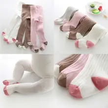 Pudcoco/мягкие теплые хлопковые дышащие колготки для новорожденных девочек; колготки для маленьких детей; От 0 до 6 лет