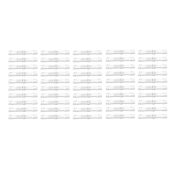 

50PCS Adjustable Mask Ear Protection Buckle Hook Anti-Leak Prevention Ear Pain Mask Holder Adjustment Strap White