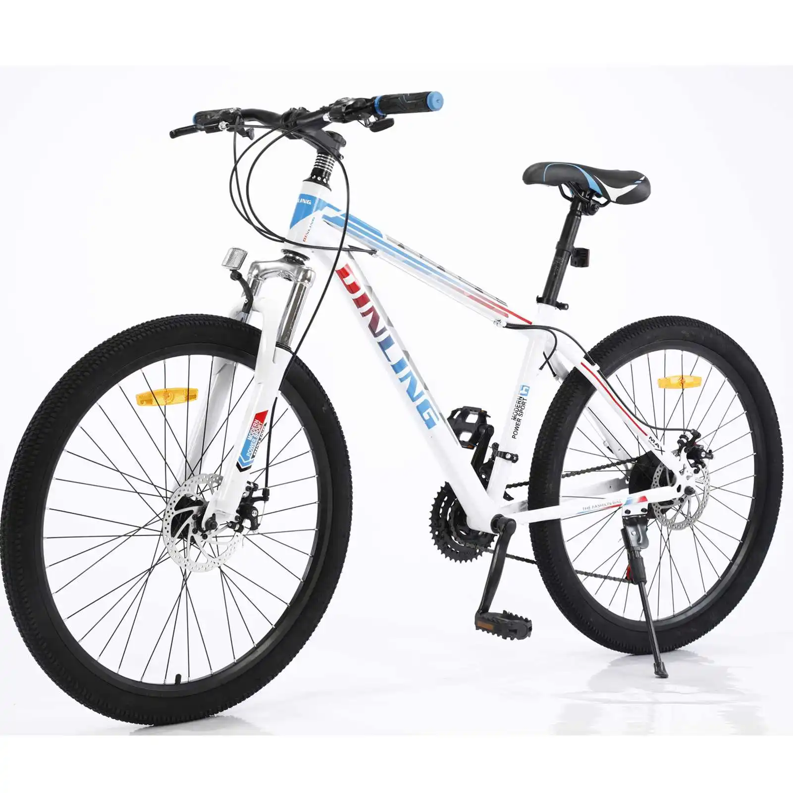 26Inch Mountain Bike 21 Speed Shift Left 3 Right 7 Frame Mountain Bicycle for Adults and Teens (US in Stock)