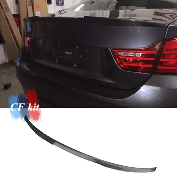 

CF Kit V Style Carbon Fiber Spoiler Wing Rear Trunk Boot For BMW 4 Series F32 F33 F36 Rear Lip Coupe 2 Door Car Styling