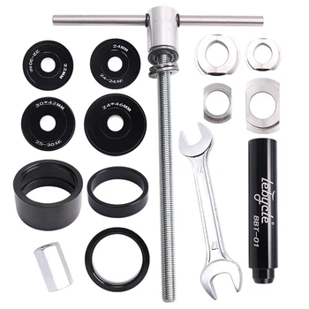 

Professional Bicycle Bottom Bracket BB Axis Bearing Press Installation Tools Stainless Steel Aluminum Alloy