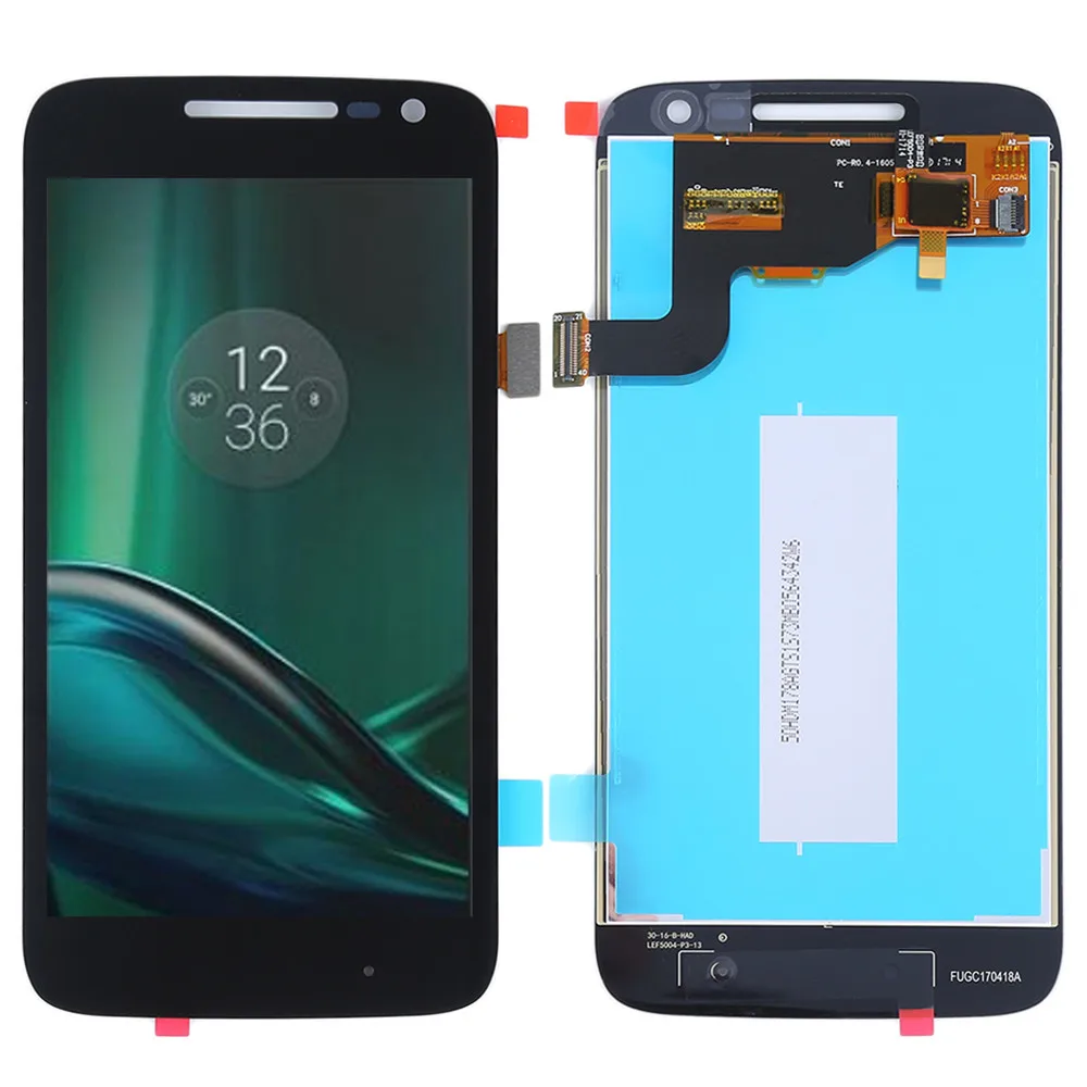 Для Motorola Moto G4 Play lcd XT1604 XT1602 XT1607 XT1609 XT1601 XT1603 ЖК-дисплей сенсорный экран с дигитайзером запчасти в сборе - Цвет: black without tools
