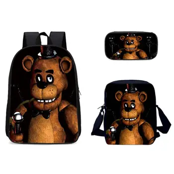 

Hot Selling Children School Bag Teddy Bear Student School Bag Three-piece Backpack Boys Girls School Bag Children School Bag