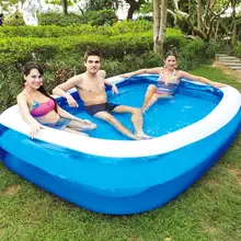 

Summer Inflatable Family Kids Children Adult Play Bathtub Water Swimming Pool