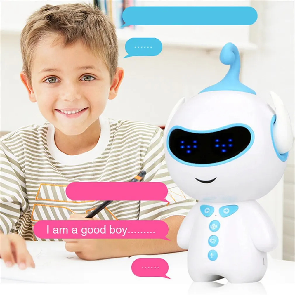 Раннее образование, умный робот, сопутствующий wifi/Bluetooth голосовой обмен, обучающая история, робот-паззл, игрушка