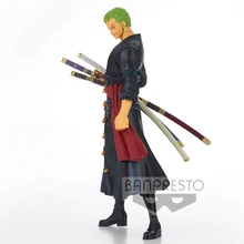  Original BP Japanese One Piece DXF Roronoa Zoro 2.0 Wanno Country Kids Toys Model Figurals Brinquedos Action Figure 