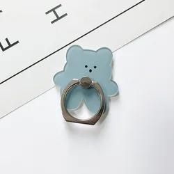 Candy Color Bear Phone Ring Holder Stand - Universal Mobile Support (4)
