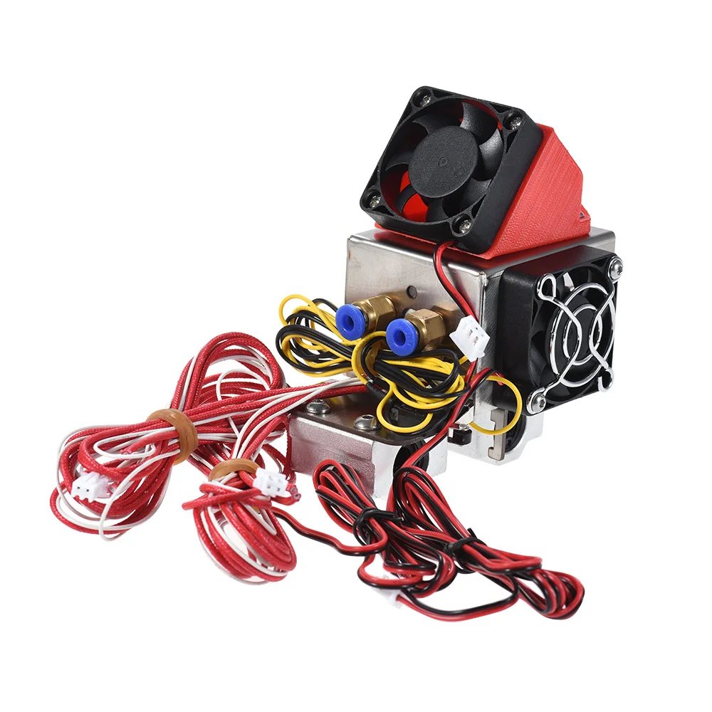 Upgrade Dual Extruder Parts for ZONESTAR 3D Printer DIY Kit P802Q Two Color Printing