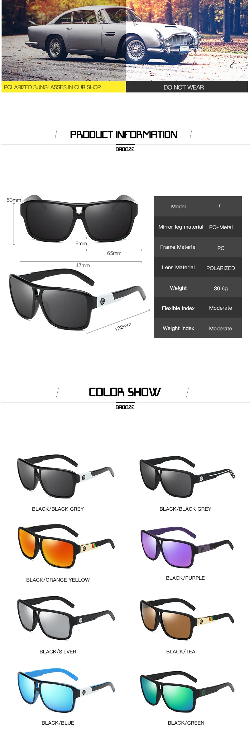 偏光太阳镜_骑行tr90太阳镜-男士方框时尚遮阳d008---阿里巴巴_02