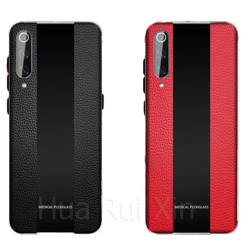 

For redmi 6pro Luxury redmi 6a/s2Cover Porsche Case Genuine Leather Business Phone Case For Redmi note7/note5 pro