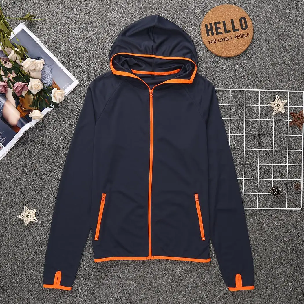 

100% Waterproof Anti-Fouling Quick-Drying-Protect Men Skateboarding Hooded Jackets Hydrophobic Ice Silk Man Anti-Dirty Hoodies