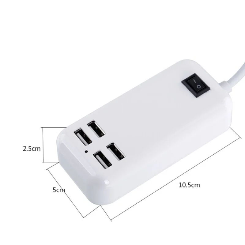 12-Outlet/4-Outlet/6-Outlet адаптер для путешествий с переключателем USB настенная розетка для мобильного телефона настольная зарядная док-станция