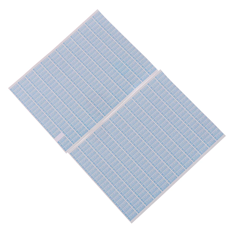 720pcs If Damaged Protection Security Warranty Sticker Security Seal Sticker Year Blue Color Fragile Label