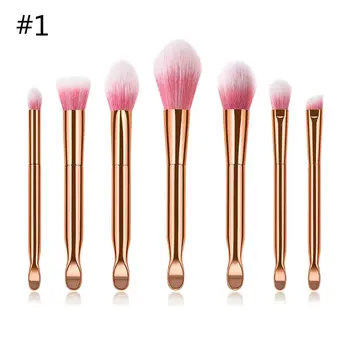 

7/8/10 Pcs Makeup Brush Set Powder Foundation Eyeshadow Blush Cosmetic Brushes Tool