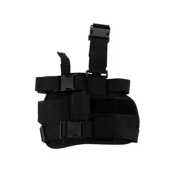 

Adjustable Outdoor Tactical Puttee Bag Thigh Leg For Hunting Airsoft Military Gun Holster Pouch