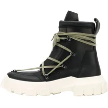 Botas hombre; коллекция года; Мужские ботинки в байкерском стиле; Модные Ботинки martin на платформе; мужская повседневная обувь с высоким берцем; 9#20/15D50