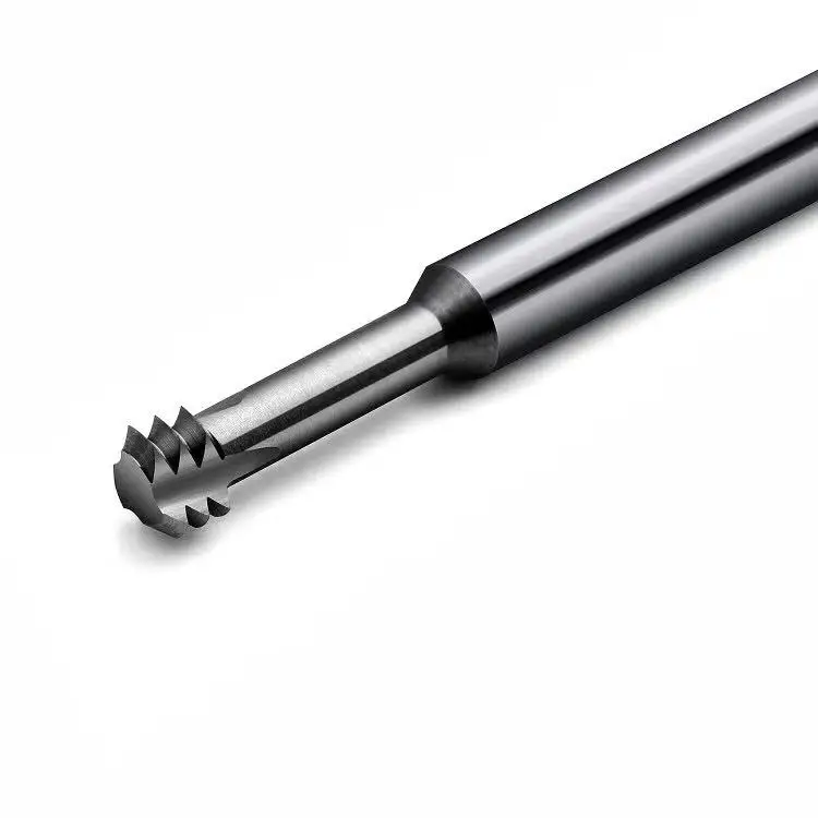 Карбидные фрезы YUZETOOLS M6 M8 M10 M12 M14, фрезы для резьбы с TIALN покрытием