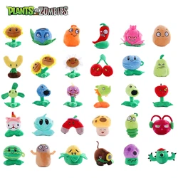 Muñeco de peluche de dibujos animados para niños, juguete de felpa de 39 estilos de plantas VS Zombies, 15 20cm, bonito juego de dibujos animados, girasol, Cattail, paraguas, Lea, melón, regalo para chico