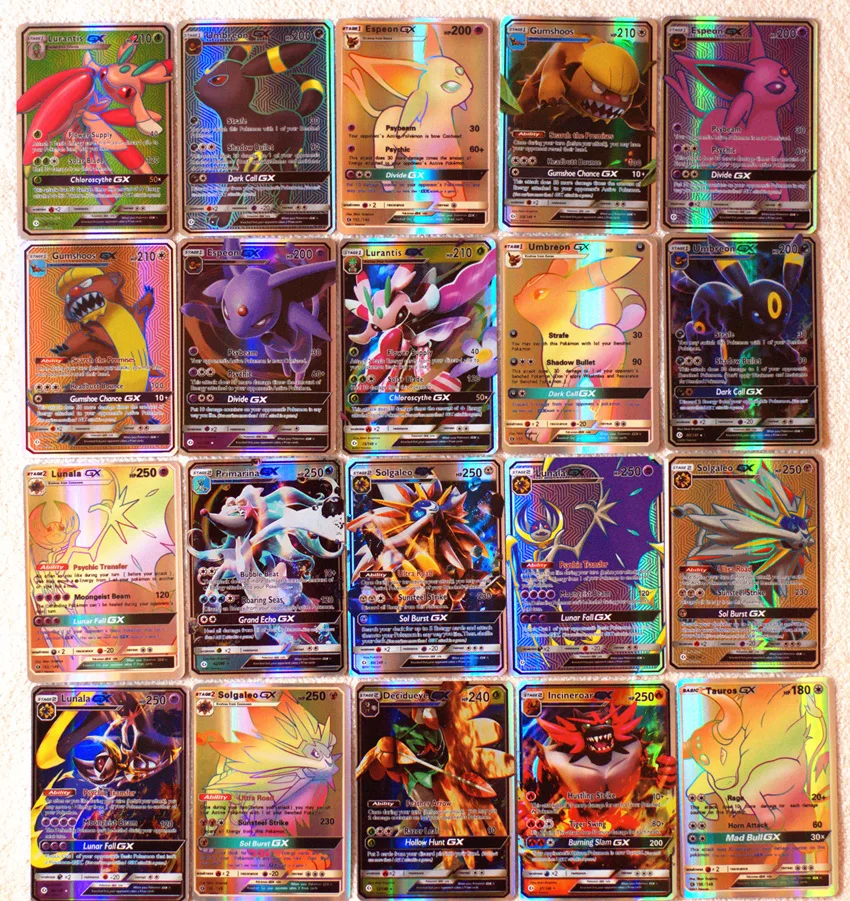 60 шт. TAKARA TOMY Pet Pokemon Cards новейший стиль в Pokemon GX EX Card игрушка для детей Детские игрушки