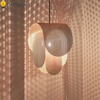 

Modern Decor LED Pendant Lights Nordic Creative Cafe Store Decorative Pendant Lamp Iron Iron Restaurant Kitchen Hanging Lamps
