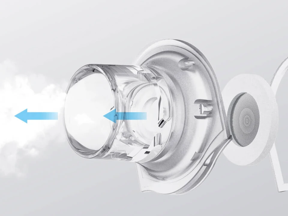 Xiaomi Andon Nebulizer Mini Portable Silent Atomizer USB Battery Handheld 0.2mlmin Rate Asthma Respirator Humidifier (7)
