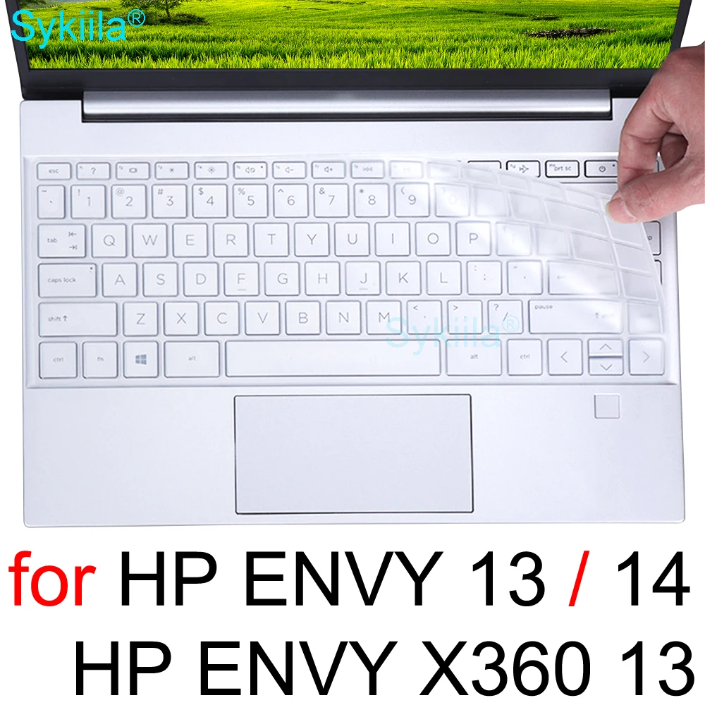 Чехол для клавиатуры HP ENVY 13 14 14t X360 13t 13z Touch Wood 2020 2021 13-AH 13-AQ 13-AG силиконовый защитный