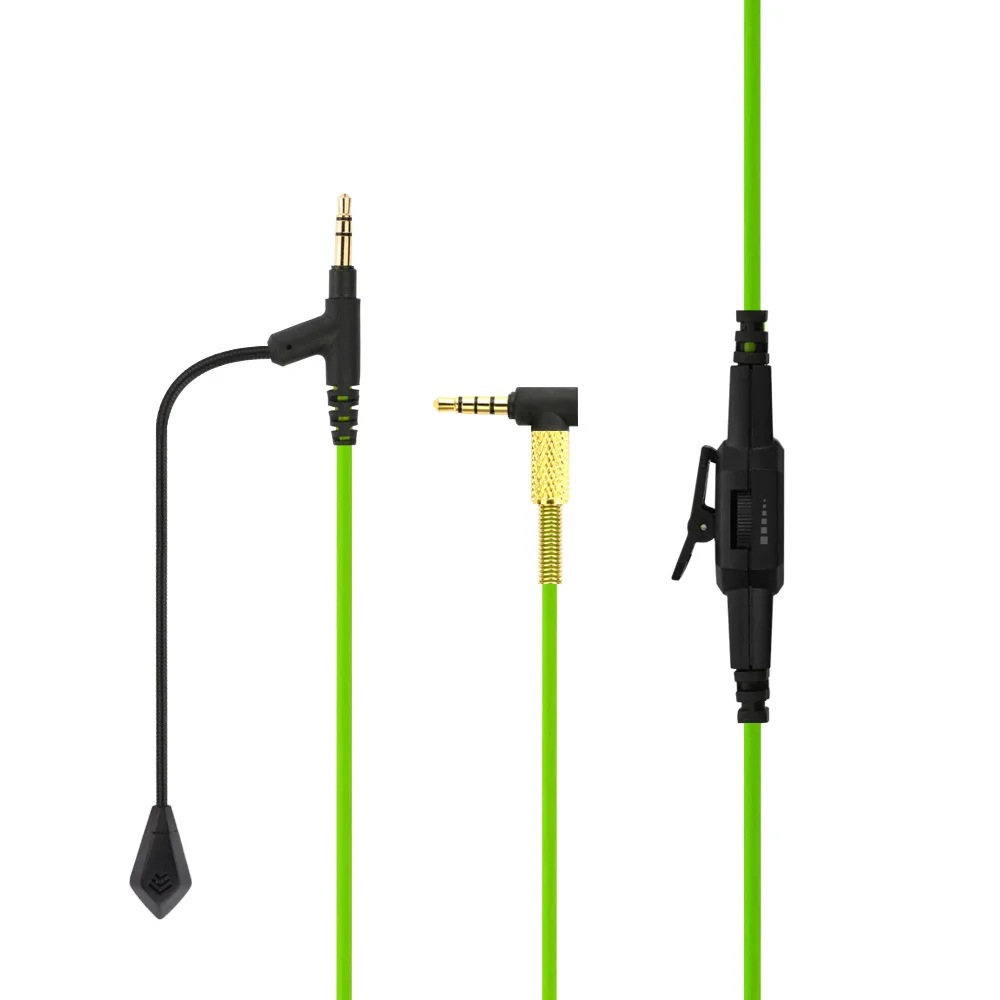 Computer voice karaoke game line for BOSE QC35 headphone cable 3 5 to 2 5mm microphone audio cable