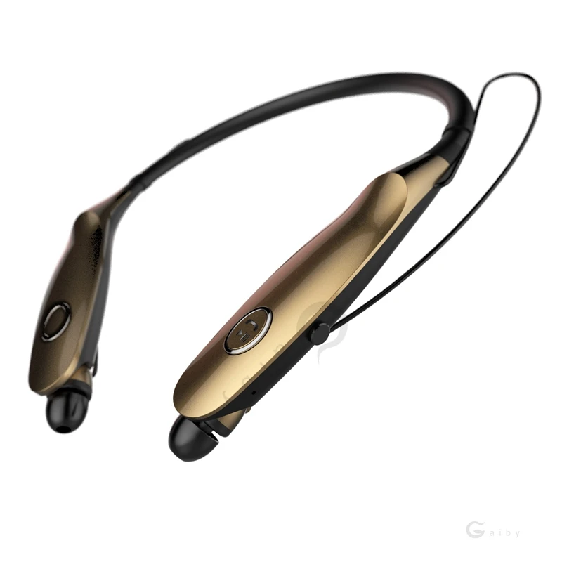 

5.0 Bluetooth Wireless Headphone Earphone Mibile Phone IPX4 With Microphone Neck Hanging TWS Sport Wireless Waterproof Handsfree