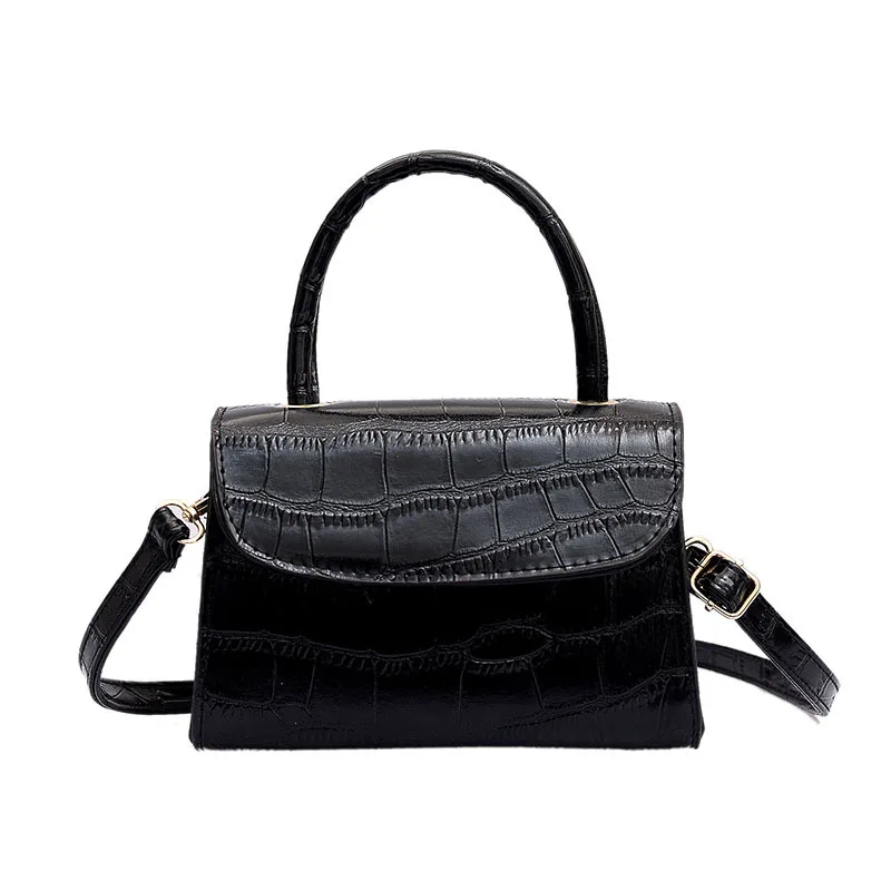 

Female Shoulder Bags Designer Vintage Alligator Women's Handbags High Quality Girls Leather Purses Luxury Handbags Women Bags